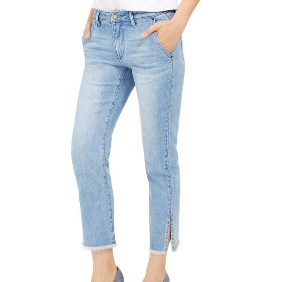 𝅺A162 Michael Kors High-Rise Flared-Leg Jeans - 2 - Picture 2 of 5